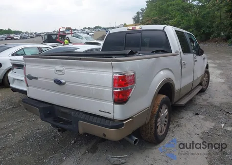 2013 Ford F-150 King Ranch из США, поврежденный, VIN 1FTFW1CF9DKF65761